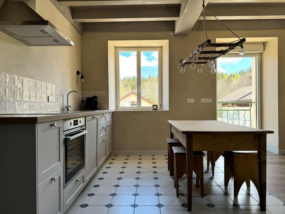 Chic & Champetre Au Coeur Du Haut-Jura Lamoura Exterior photo
